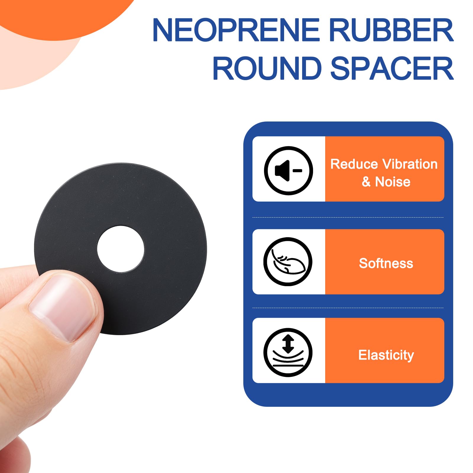YELARXI Multi Purpose Rubber Spacer - Image 3