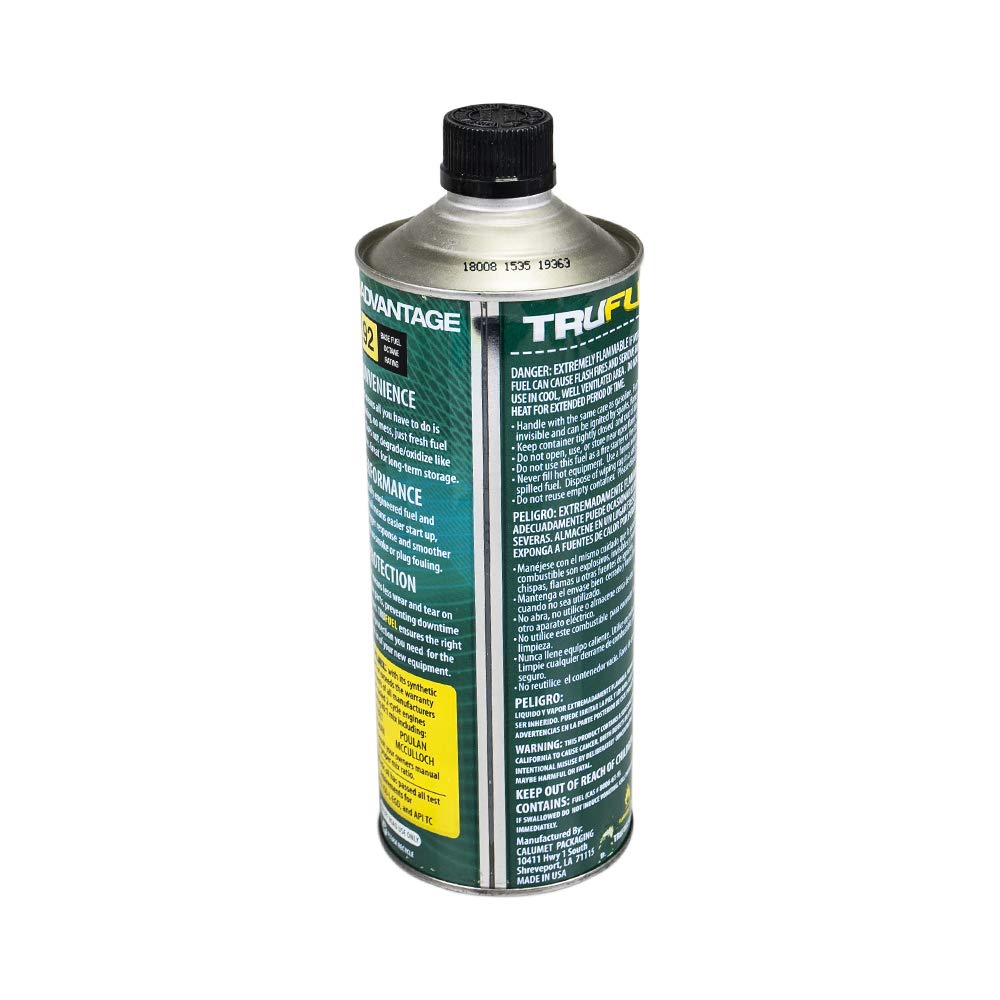 Amazon.com : CUB CADET 6525538 TruFuel 40:1 Pre-Mix 32oz Can