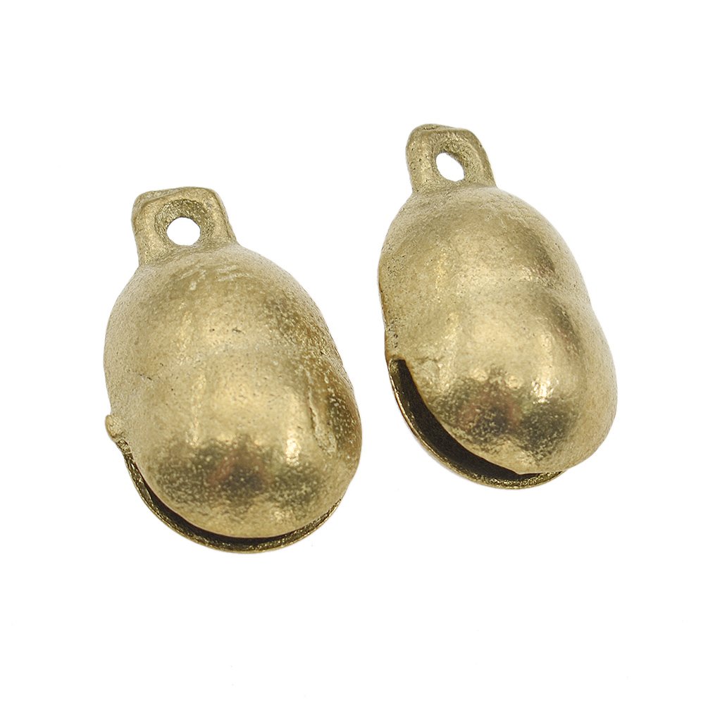 Hongma 2 pcs Clochette Animal de Compagnie Grelot Animal Domestique Cuivre Cheval Mouton Chien Chat