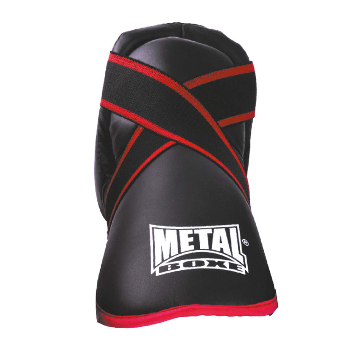 METAL BOXE Protège-pieds Enfant – Bleu, Taille XXXS – Léger, Renforts Talon/coup De Pied – Idéal Pour L’initiation