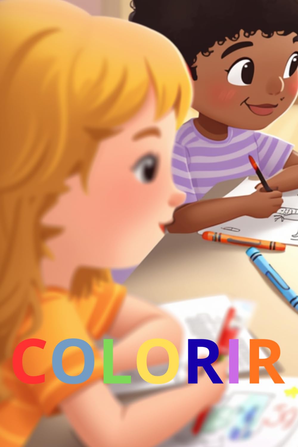 Livros de desenhos para colorir com 75 desenhos 3D
