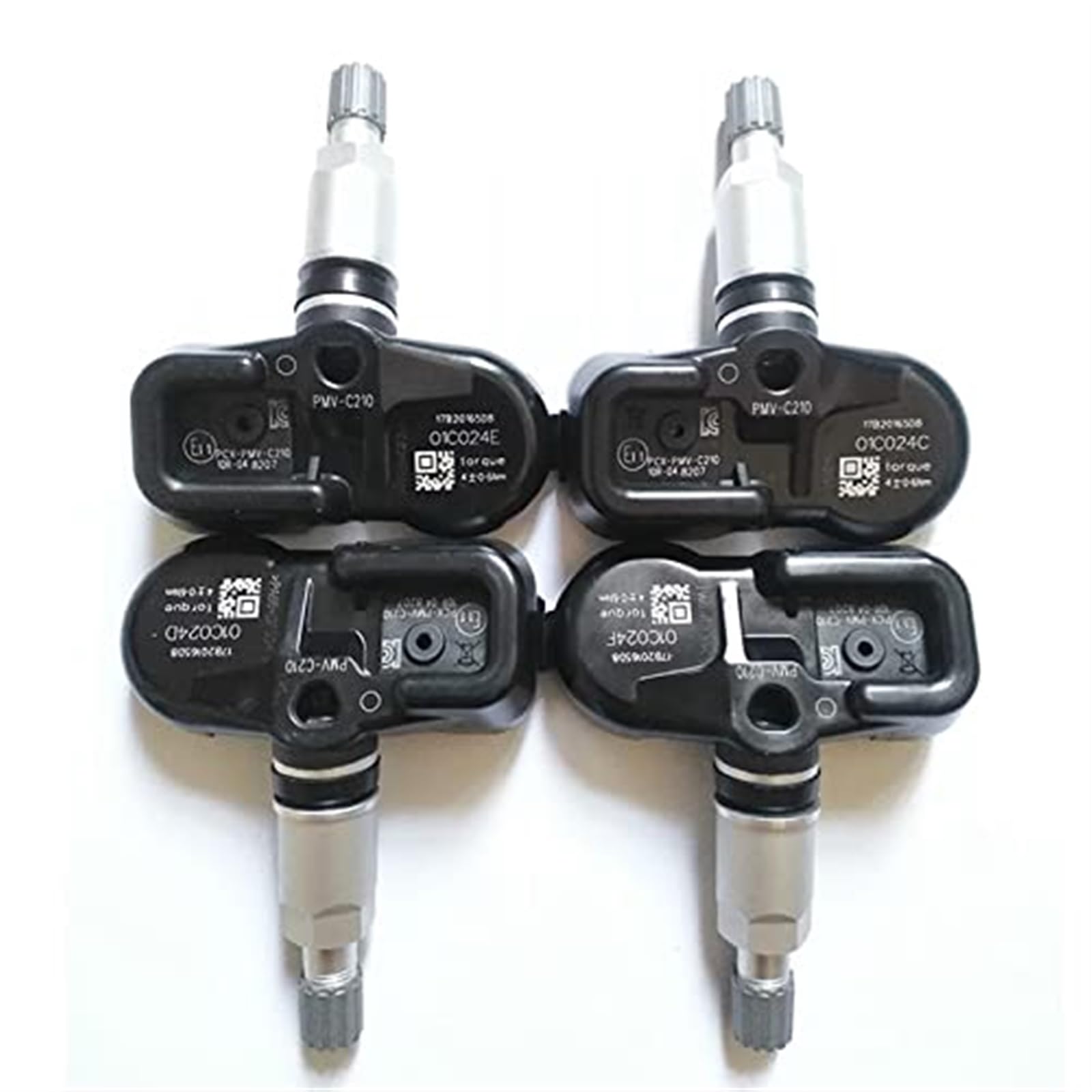 4 szt. Czujnik TPMS System monitorowania ciśnienia w oponach, dla Toyota, Avensis Auris, RAV4, Yaris Verso 42607-02031 PMV-C210 Czujnik monitorowania ciśnienia w oponach samochodu