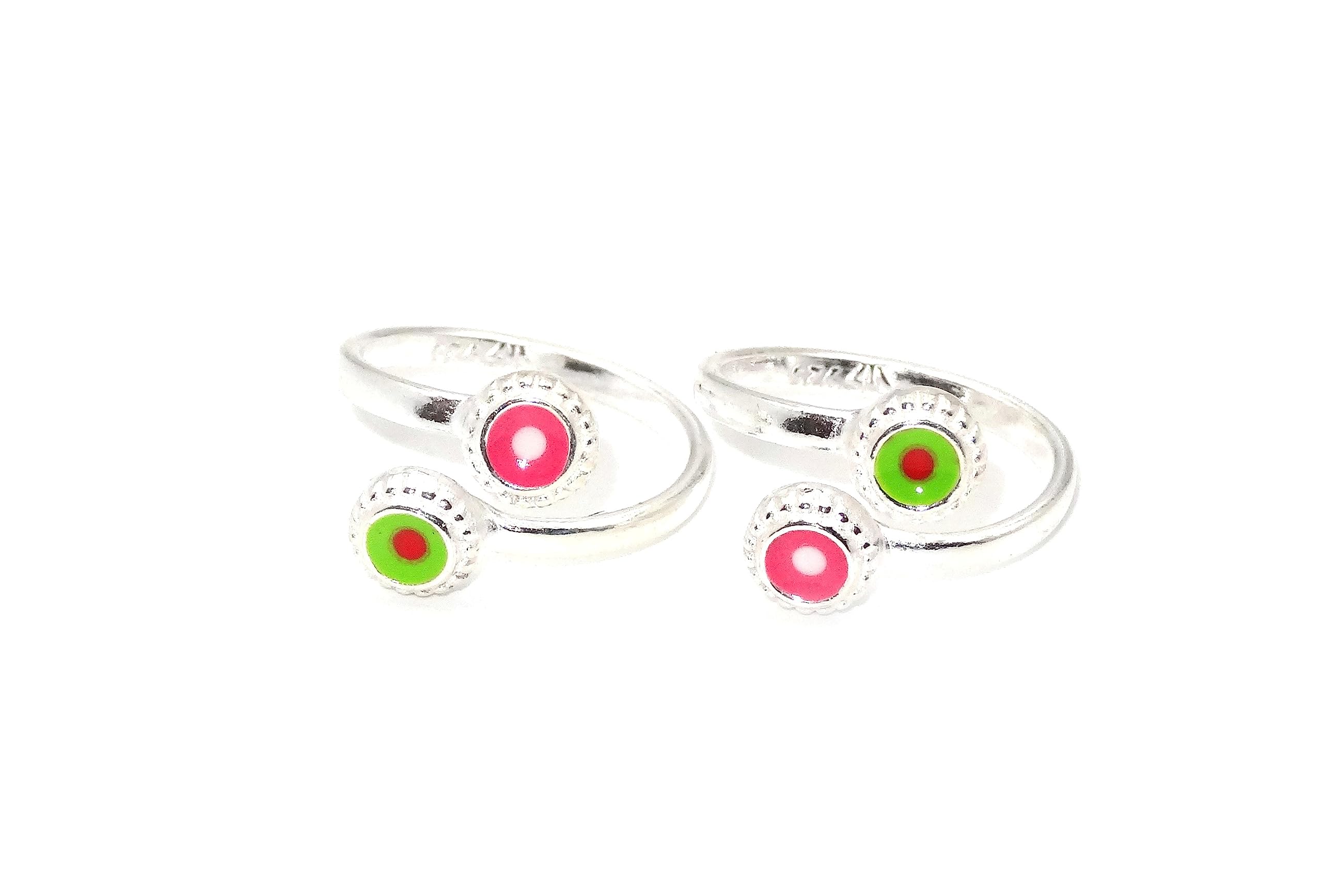 gauri925 Sterling Silver Toe Ring for Women/Girls with Top Open | 1 Pair | With Certificate Of Authenticity and 925 Stamp-picture-21