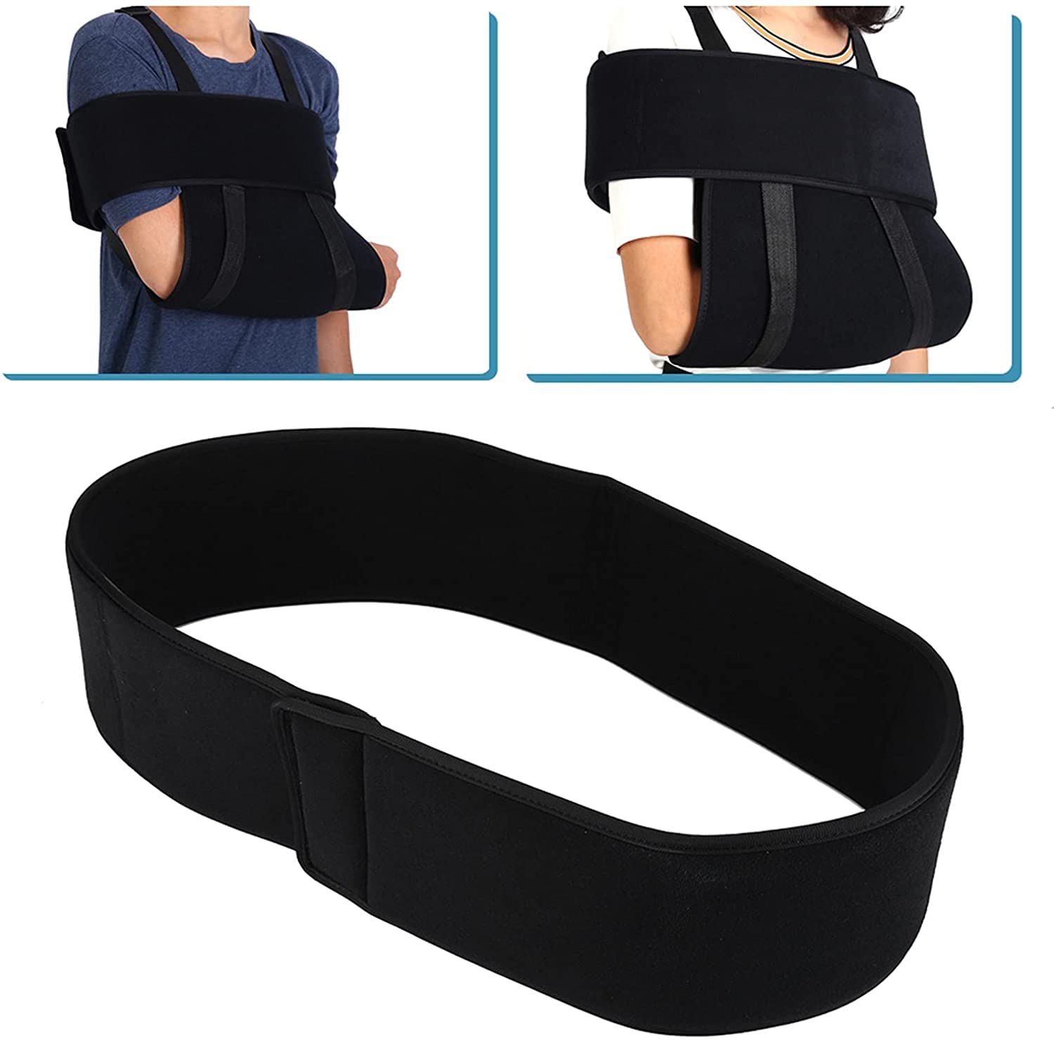 Cabestrillo para Brazo Soporte para Hombro Codo Hombro Fijación con Cabestrillo para Brazo Soporte para Articulación Ajustable Soporte para Fractura De Muñeca