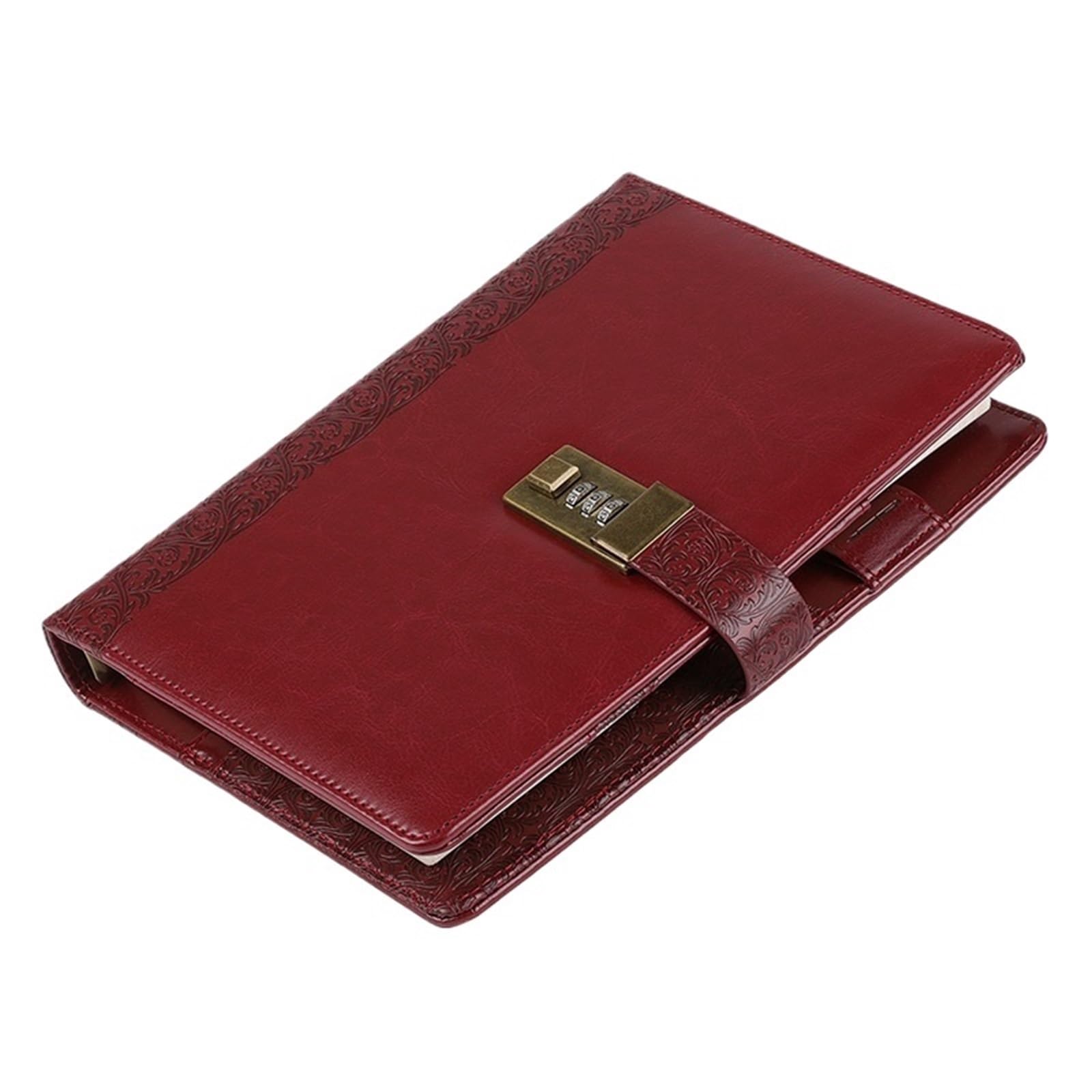 Journal Intime Code Journal A5 classeur cahier avec serrure spirale Journal anneaux bloc-notes carnet de croquis cadenas Agenda planificateur papeterie organisateur carnet de notes Pour éCrire Au Bure