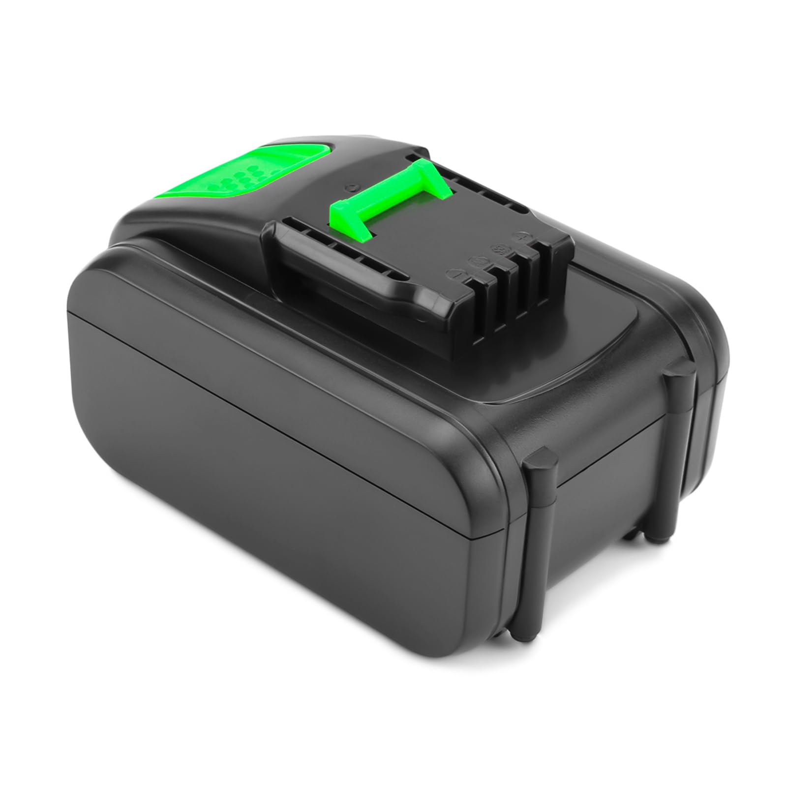 2 Batterie di ricambio agli ioni di litio da 20V 5000mAh per Worx WA3553, WA3551, W3553, WA3572, WX390, WX176, WX178, WU268, WX166.4, WX372.1, WX80000 W G2 59E