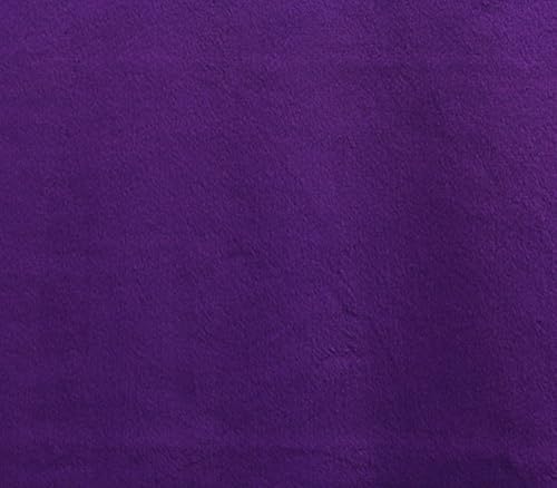 Miniatura 3 de Minky Solid 58 pulgadas de ancho vendido por The Yard (rojo)