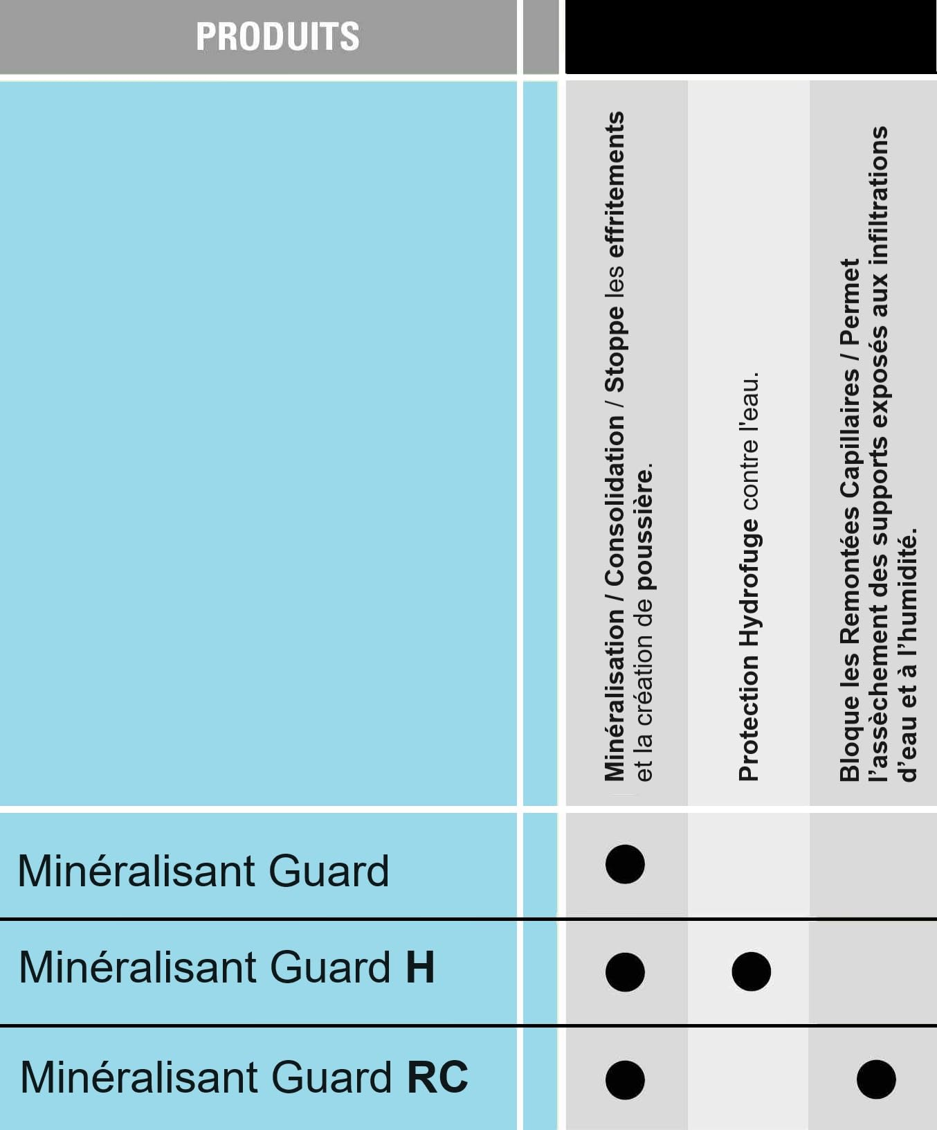 GUARD INDUSTRIE - Durcisseur Invisible Minéralisant Guard H - Imperméabilisant Hydrofuge Effet Perlant Haute Performance, Anti Poussière, Stop Effritement - Fabrication Française - 5 L - Traite 30m2