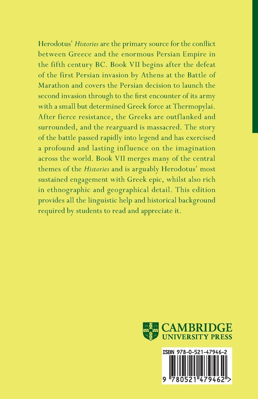 Herodotus: Histories Book VII (Cambridge Greek and Latin Classics)