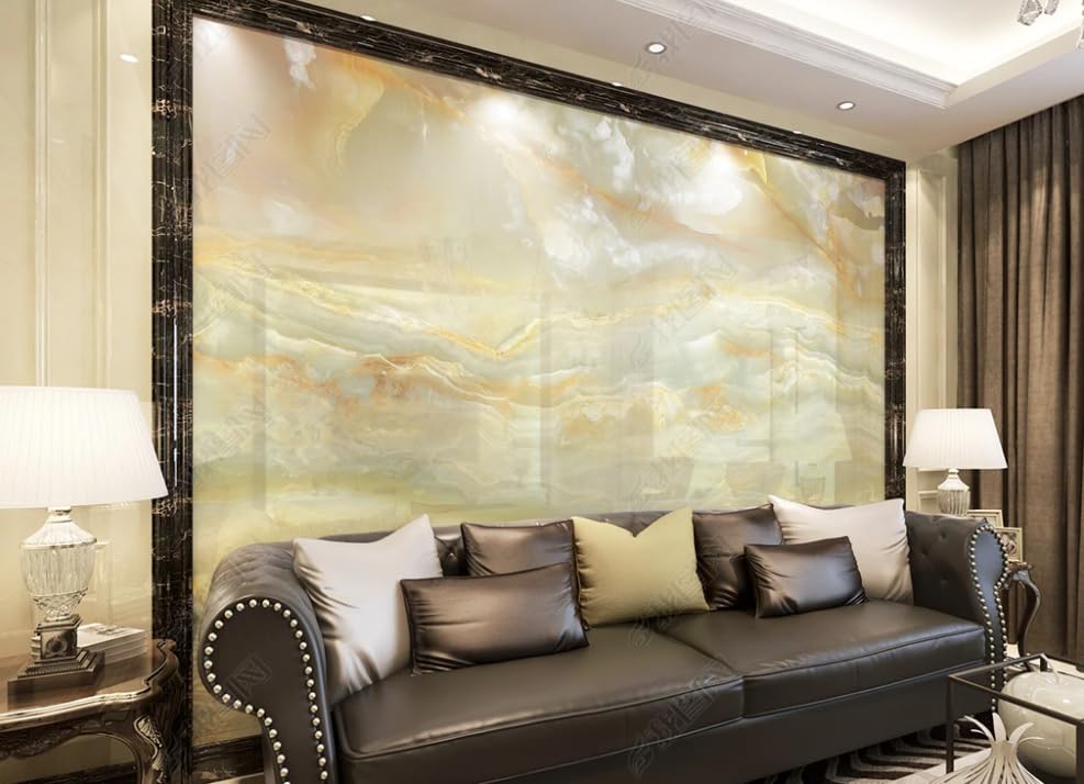 Papier peint intissé marbre de prestige grand format mural