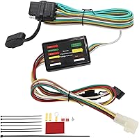 Vista 1 de MECMO Arnés de cableado de remolque de 4 pines para Subaru Forester 1998-2008, Outback 2000-2009, Tribeca 2008-2014, B9 Tribeca 2006-2007, Subaru