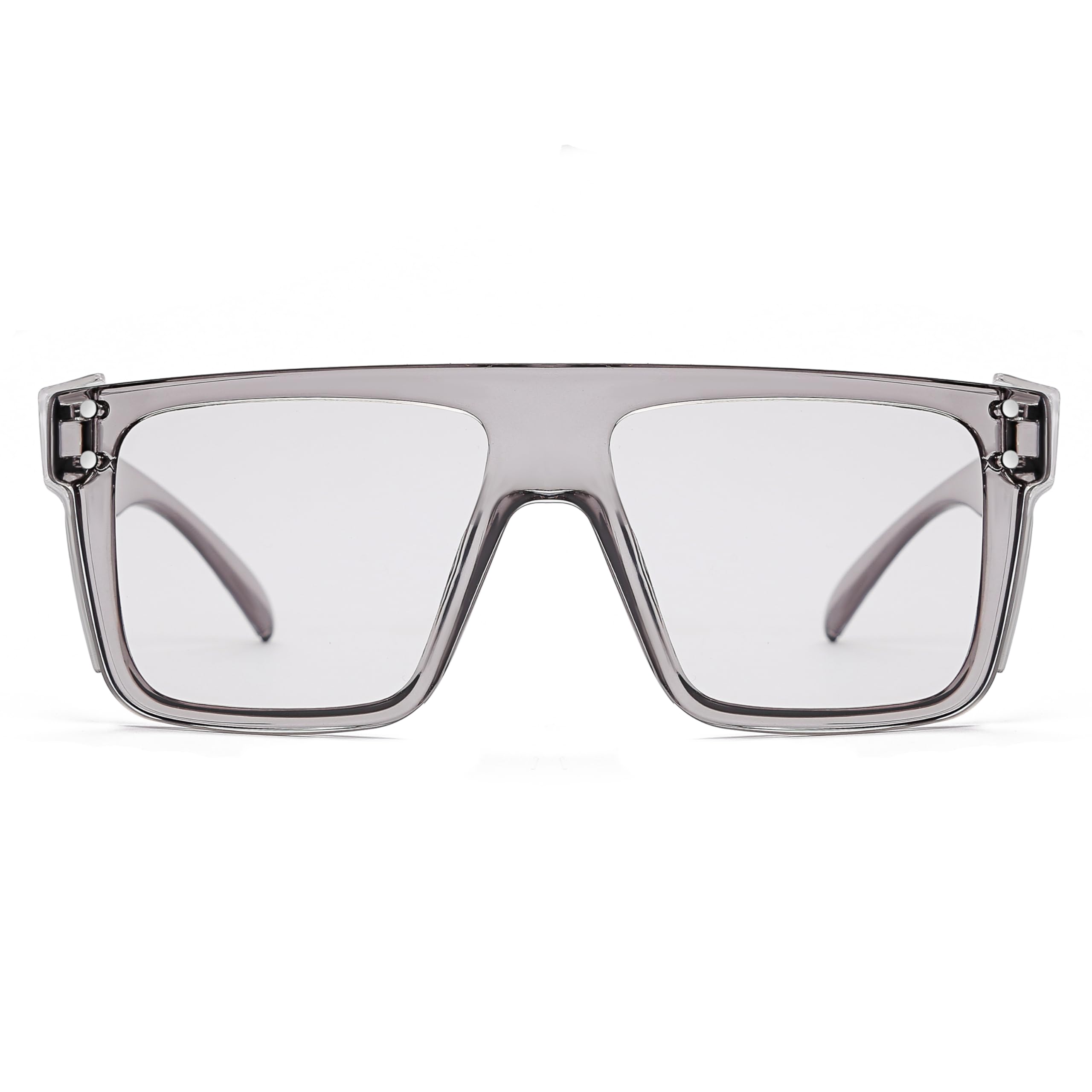 Lunettes de sécurité photochromiques de transition UV400 - Verres gris clair à gris foncé ANSI Z87 - Approuvées contre les chocs