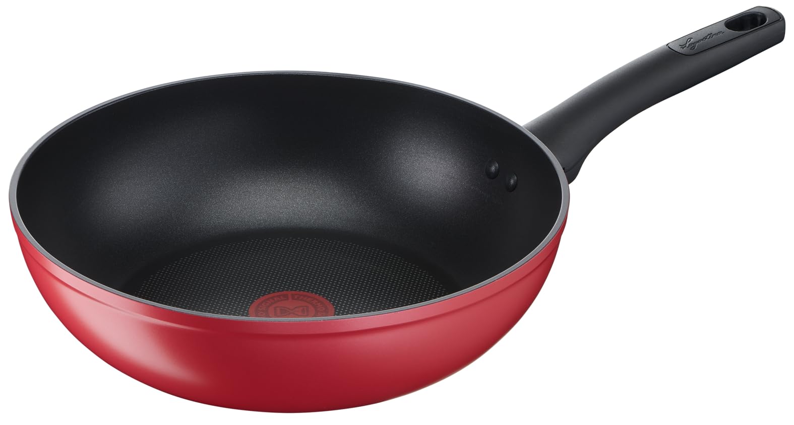 Lagostina Cucina Mediterranea Set di Padelle Antiaderenti in Alluminio,8 Pezzi, Batteria Pentole Induzione, Gas e Forno, Indicatore Cottura Thermo-Signal, Manici Ergonomici in Bakelite