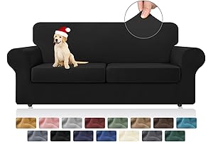 KEKUOU 3-Piece Stretch Sofa and Loveseat Slipcovers: Elevate Your Furniture with Contemporary Protection