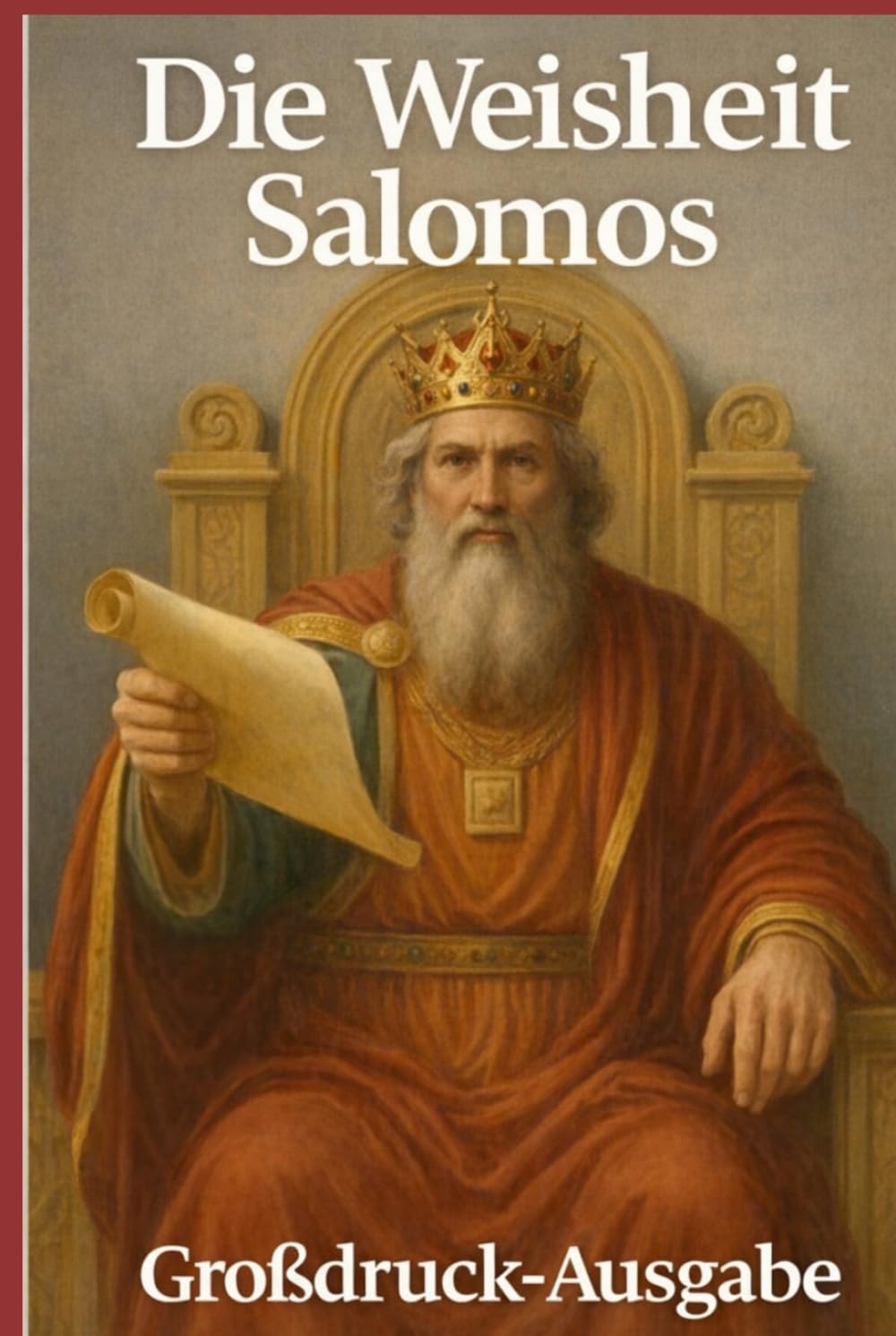 Die Weisheit Salomos Großdruckausgabe: Ein wiederentdeckter Pfeiler antiker Weisheit