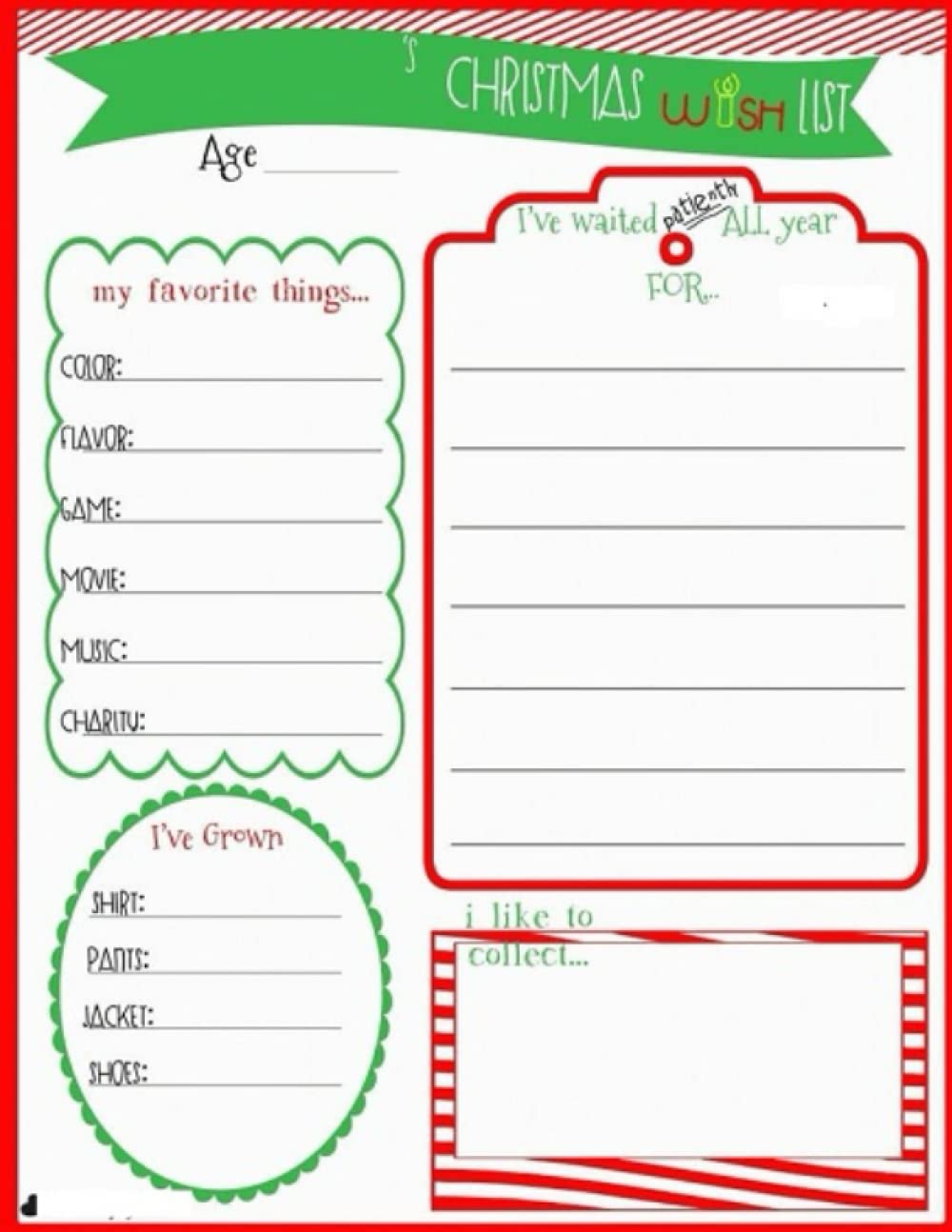 christmas-wish-list-jorunal-blank-lined-paper-80-pages-gift-ideas-suggestions-for-kids-and-adults-holiday-personal-journal-for-christmas-planning-notes-to-do-lists-reminder-paperback-season-christmas-amazon-com-books for Free Printable Christmas List Paper Christmas Wish List: Jorunal, Blank Lined Paper- 80 Pages, Gift Ideas Suggestions for Kids and Adults, Holiday Personal Journal for Christmas Planning Notes, To-Do Lists, Reminder Paperback: Season, Christmas: Amazon.com: Books for Free Printable Christmas List Paper