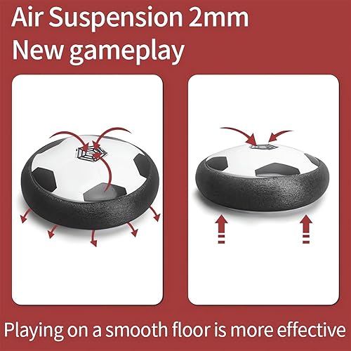 Miniatura 4 de Ivieicip Disco Activo Deslizante - 2023 Nueva Pelota de Fútbol Interior Iluminada Juegos Rodantes para Perros, Juguetes para Perros Interactivo