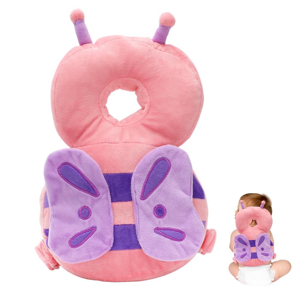 FARYODI Baby Head Protection, Butterfly Baby Head Protective Pads