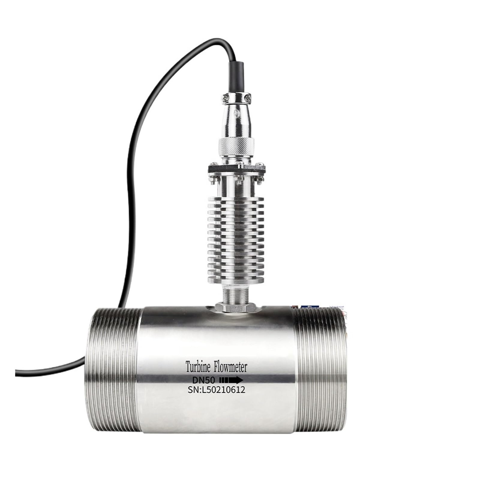 Débitmètre à turbine DN15 pour contrôler consommation essence et fuite eau
