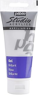 Pebeo Studio Acrylics Mediums, Studio Gloss Gel 100-Milliliter