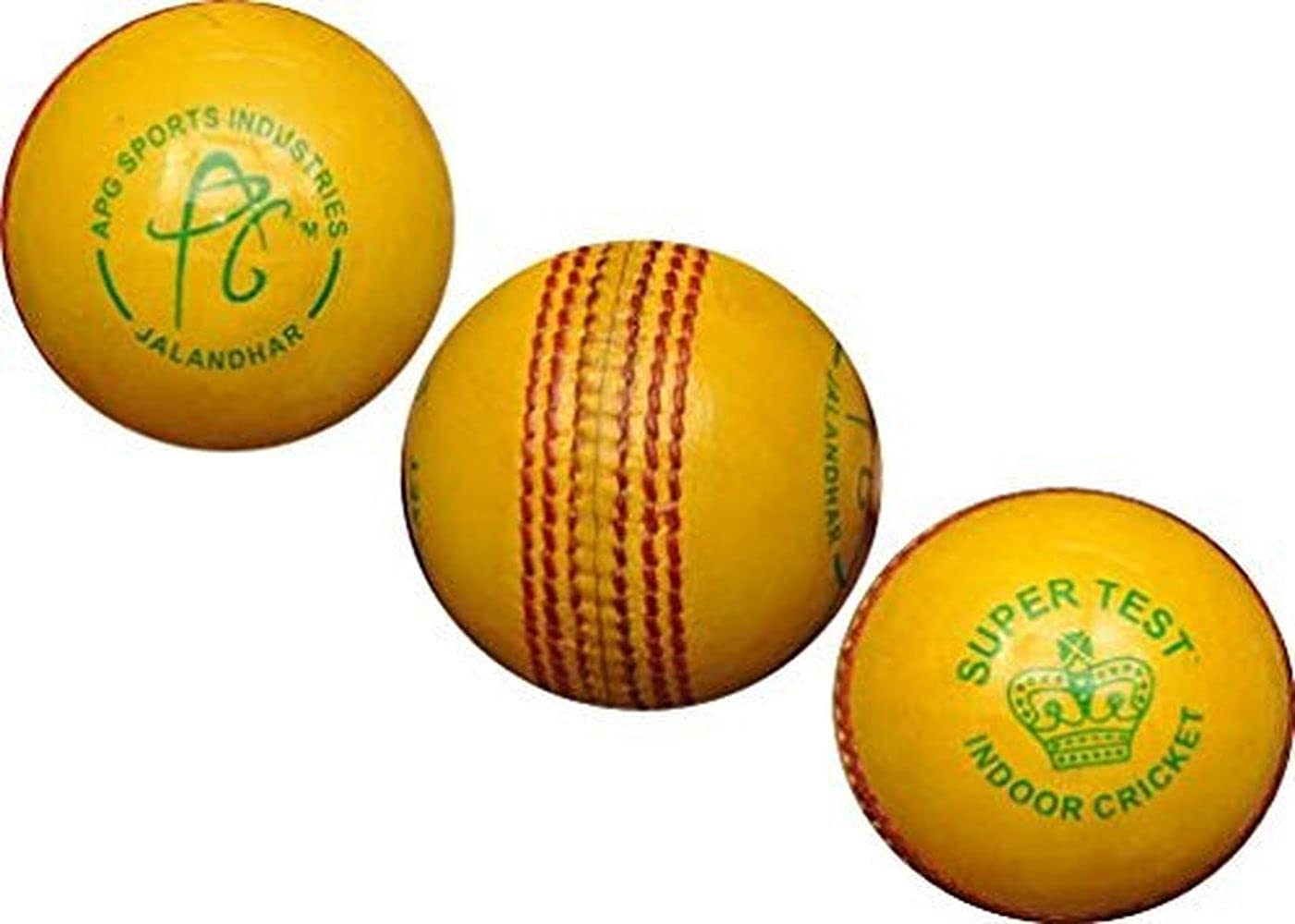 APG 78521 Indoor Cricket Ball (Pack of 1)(Yellow), Men (B01ADIZK4O) Amazon Price History, Amazon Price Tracker