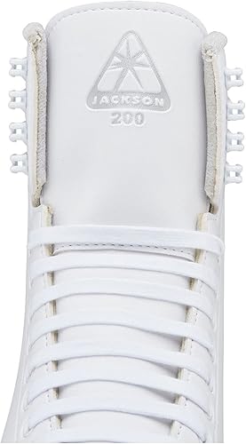 Miniatura 8 de Jackson Ultima Classic 200/500 Patines de hielo para mujeres y niñas – Patines de patinaje artístico cómodos para patinaje sobre hielo y patinaje