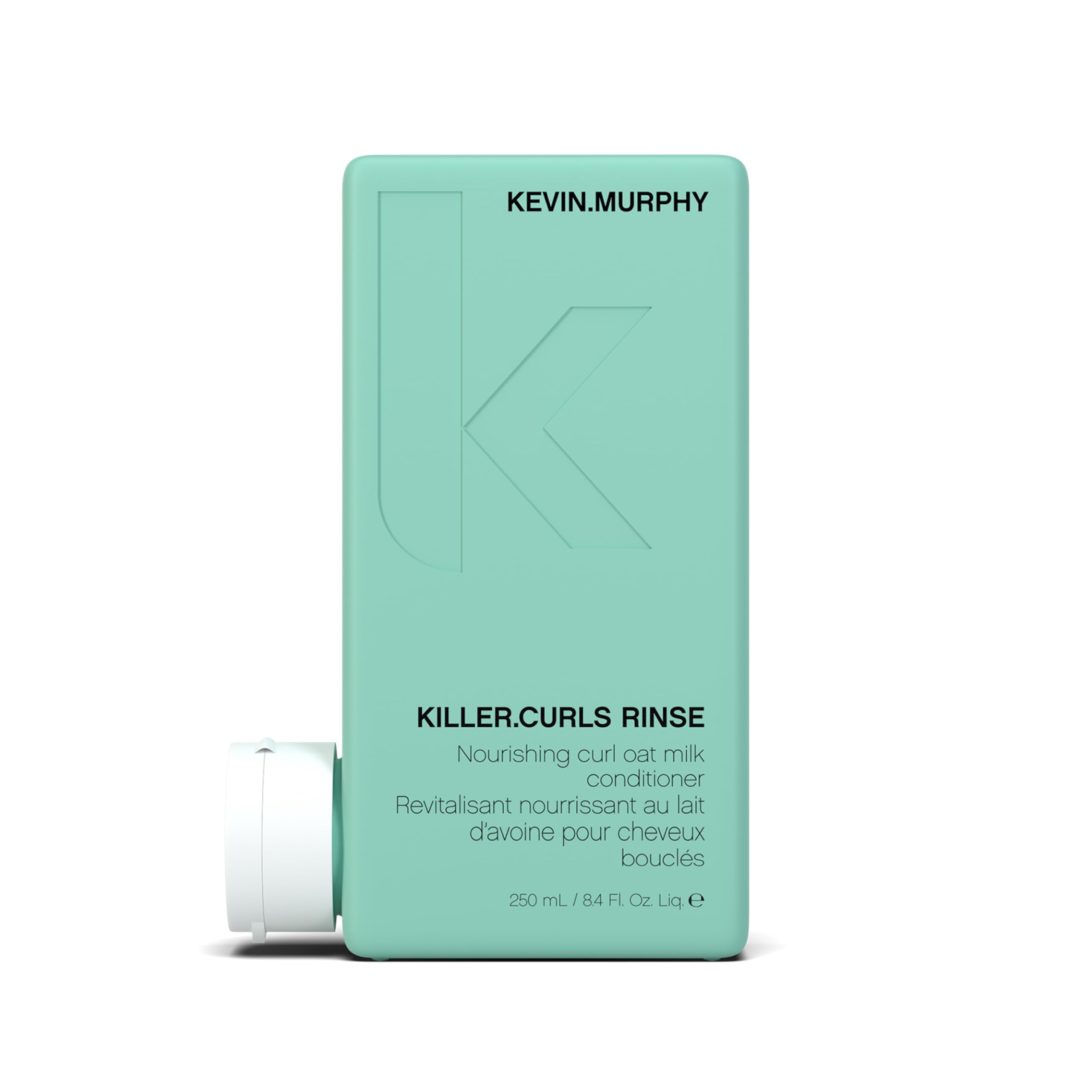 KEVIN.MURPHY KILLER.CURLS RINSE - Nourishing Curl Conditioner - Care for Natural & Permed Hair - With Hydrating Oat Milk - Colour-Safe & Vegan - 250 mL / 8.4 fl oz