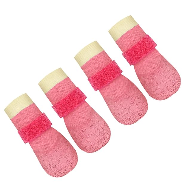 Foto 4 de 8 de Botas de Lluvia para Perros, Impermeables, Antideslizantes, Transpirables, para Actividades Aire Libre