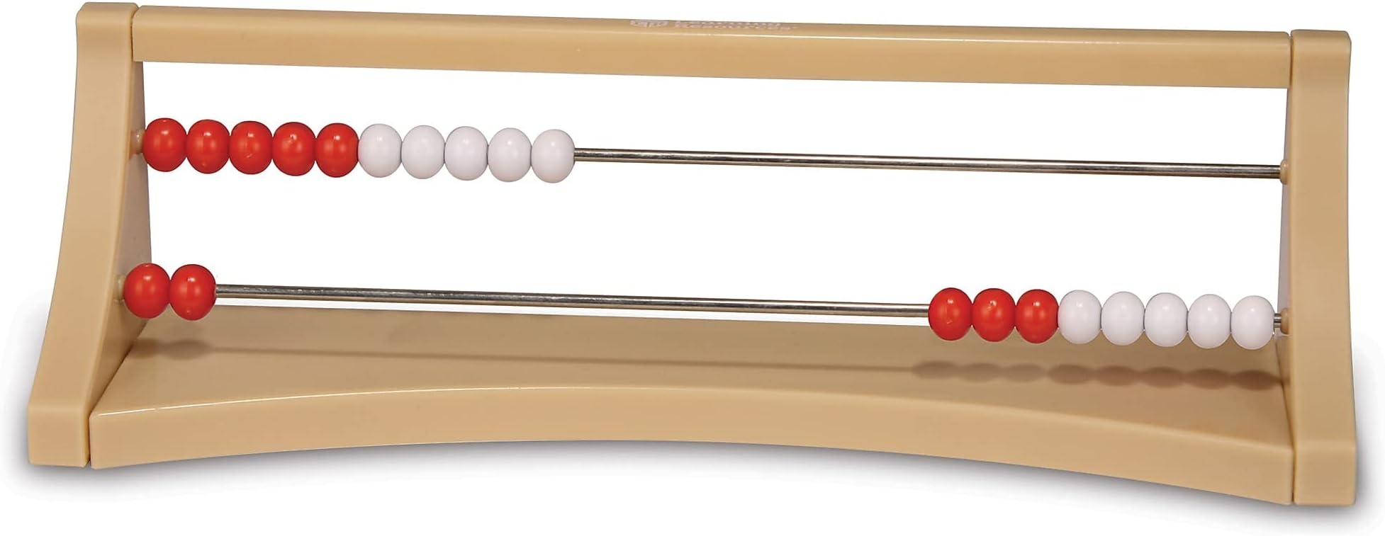 Learning Resources 2-Row Rekenrek Counting Frame, Early Math Skills, Addition/Subtraction, Ages 5+