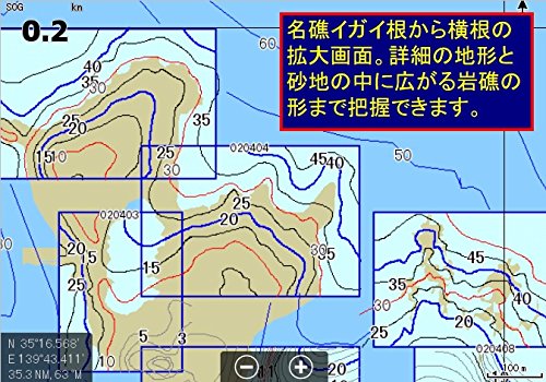 Amazon | 魚探 海図 Lowrance GPS魚探 専用 デジタル マイ海図 （ 東京