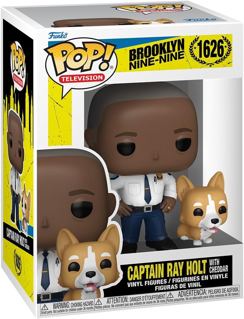 Funko Pop! & Buddy: Brooklyn Nine Nine - Captain Ray Holt with Cheddar