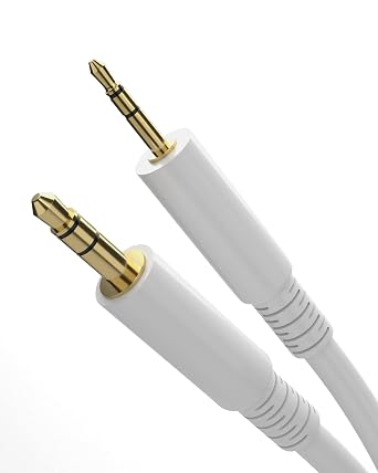GALVANOX Replacement Cord for Bose Headphone Cable Compatible with Bose QC35 II / QC45 White