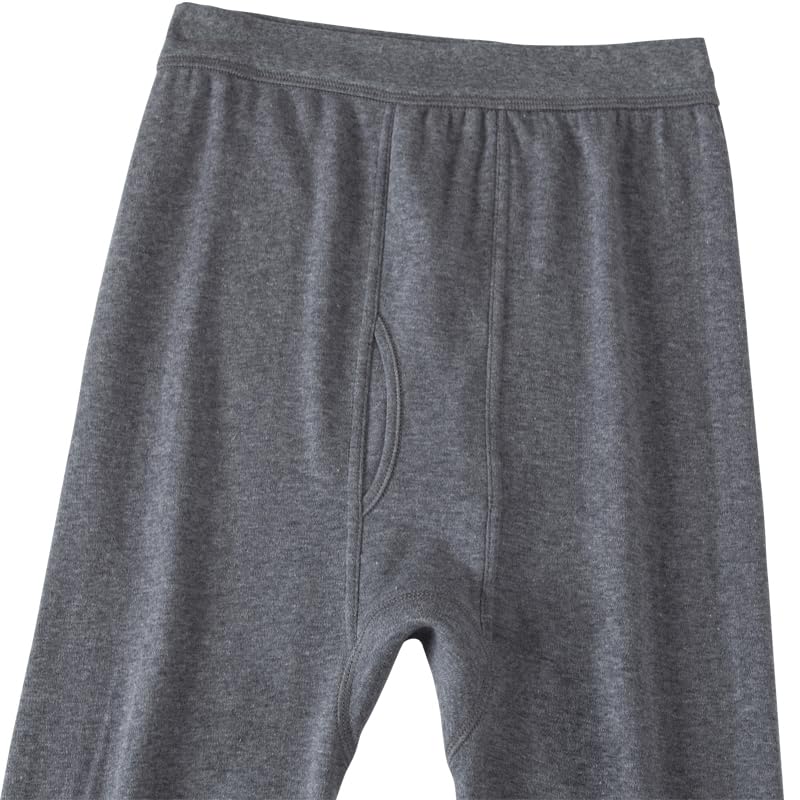 Thermal Underwear Set for men Big Size 7X 150kg top bottom set 100% cotton turtle neck base layer3