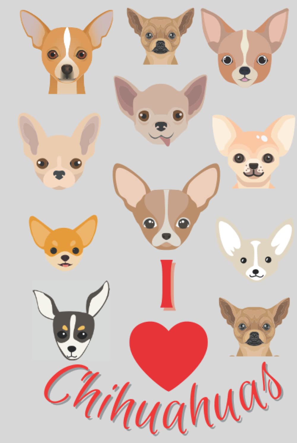 Chihuahua Notebook | Chihuahua Stuff | Journal for Chihuahua Lovers | Notebook for Dog Lovers | Composition Book | Diary | Pet Lover Notebooks | ... | LGBTQ+ Stuff | Gift Idea | Puppy Gifts