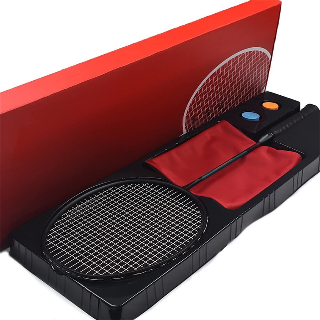 100-pound Badminton Racket High-pound Special Carbon Fiber 30-pound Offensive Type Secondary Reinforcement 4U Racket