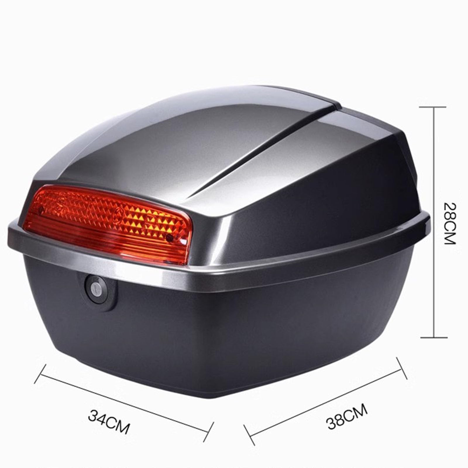 Baúl de Coche eléctrico con batería Grande Engrosada, Scooter, Maletero