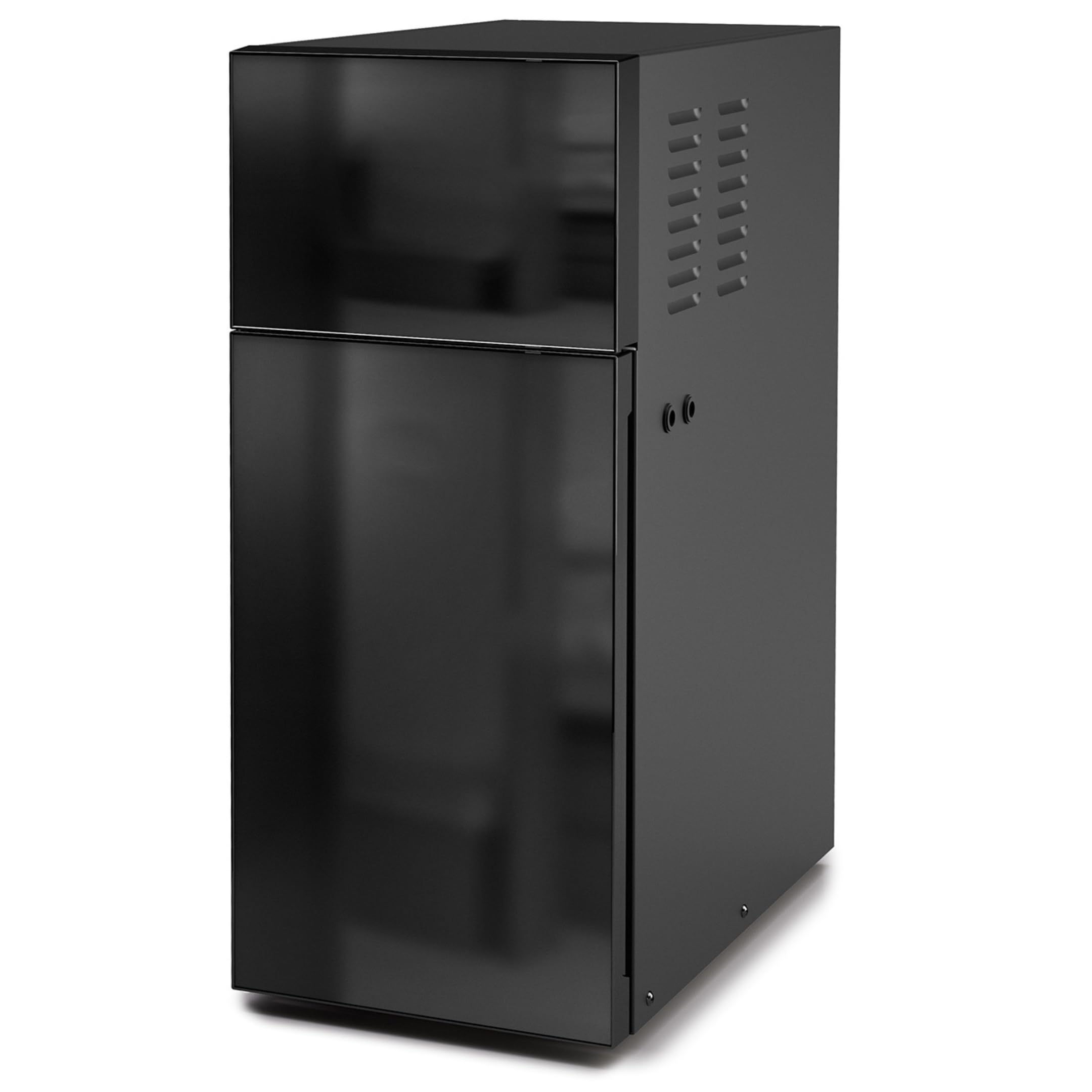 Vitrifrigo FG20i Countertop Milk Cooler, Refrigerator, Black - Compact, Professional-Grade, Includes 15 Liters Graduated Milk Tank, Designed for Ideal Milk Temperatures for Coffee, 0.5 cu ft.