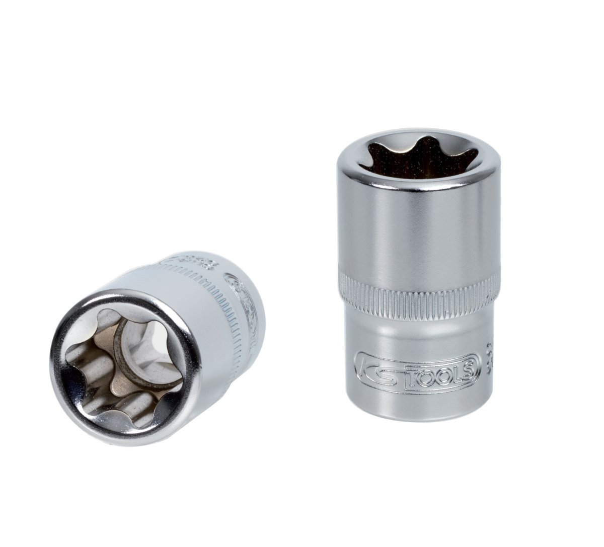 Ks Tools Satin-Finish Chrome 922.1375 Ultimate Torx Socket 1/2'', L.38mm - E18