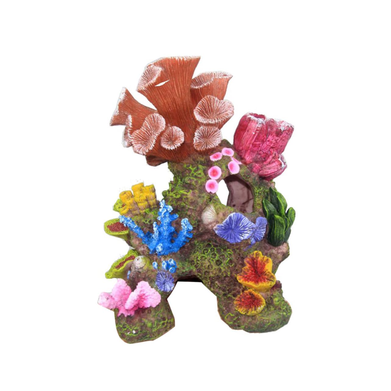 BESPORTBLE Adorno Paisajístico Acuario Rocalla Artificial Decoración Acuario Decorativa Adorno Pecera