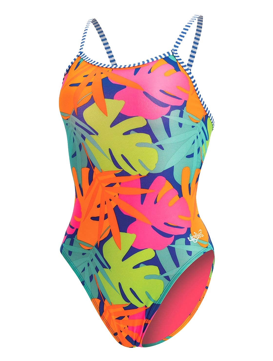 Women's Uglies Prints Double Strap Back Swimsuit