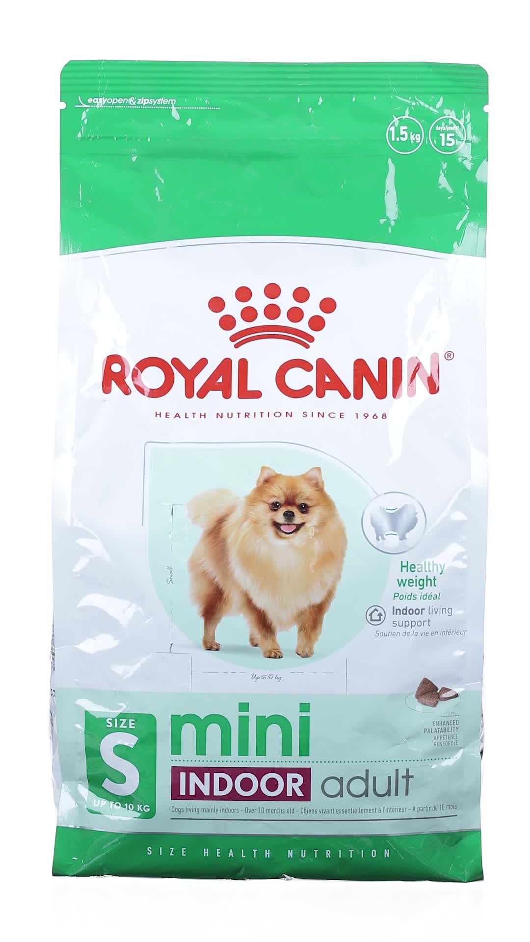 ドッグフード  CANIN mini INDOOR adult S 10kg SHN Mini Indoor Adult | Royal Canin HK