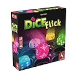 Dice Flick - Board Game by Pegasus Spiele 2-4 Players – Board Games for Family – 15-25 Minutes of Gameplay – Games for Family Game Night – Kids and Adults Ages 8+ - English Version