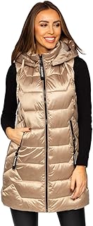 Chaleco Acolchado Mujer Beige
