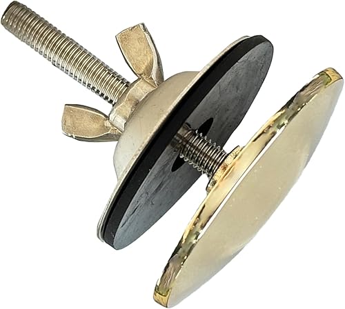 Miniatura 7 de Cubierta del agujero del fregadero de la cocina de 2 pulgadas, Cubierta del agujero del grifo del acero inoxidable dorado, Cubierta del tapón de la