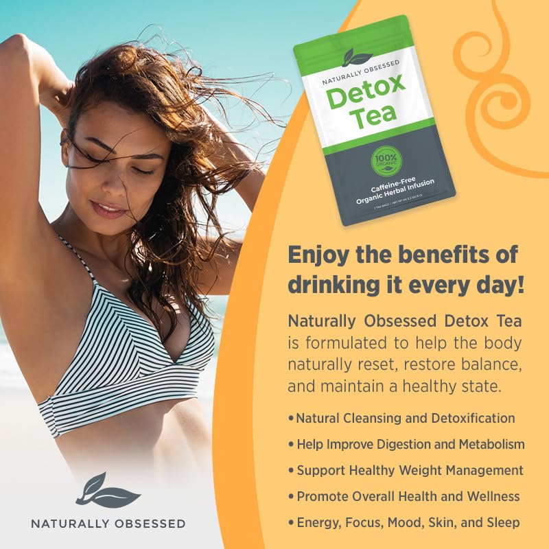 Amazon.com : | drink2shrink | Naturally Obsessed Detox Tea
