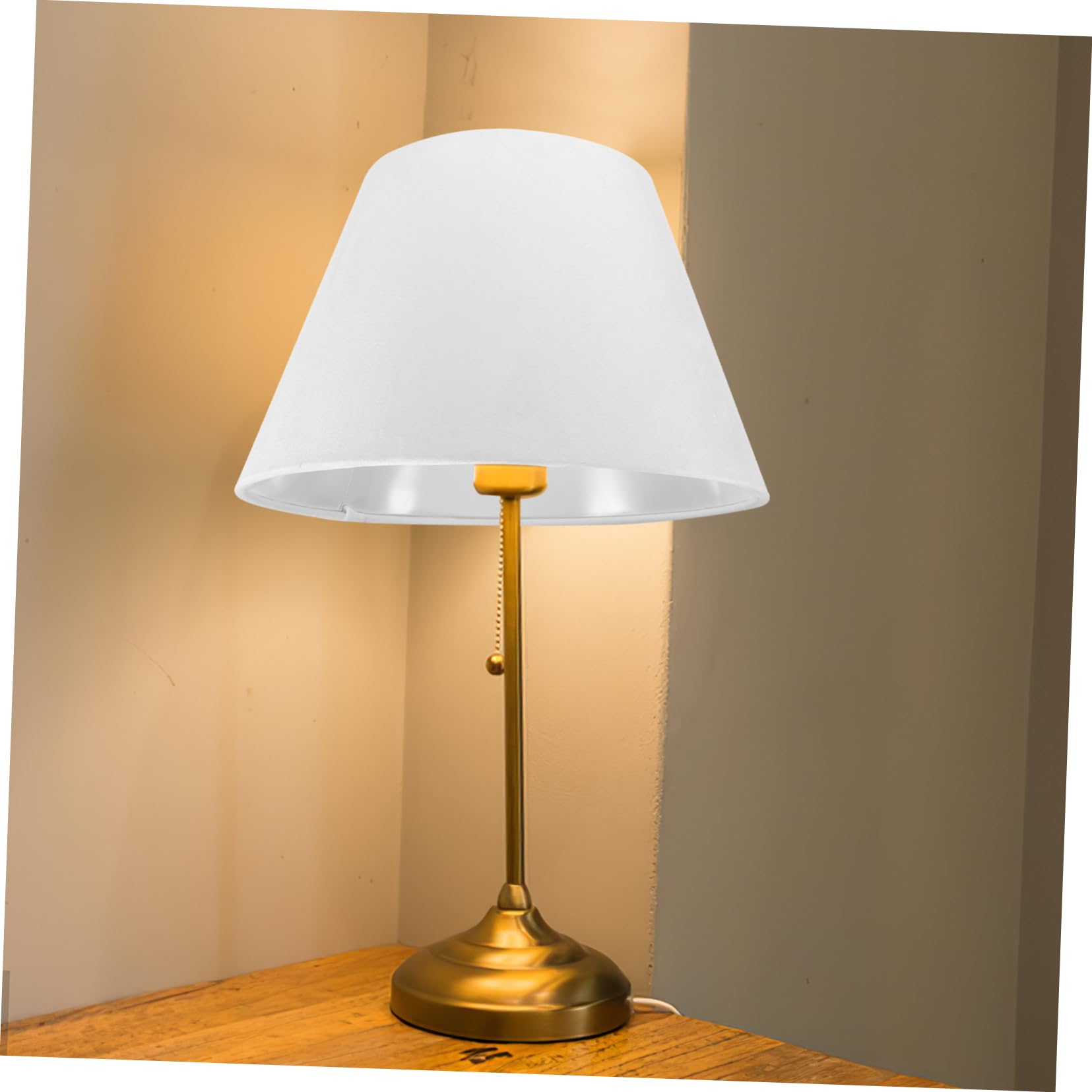 EXCEART Cubierta De Pantalla De Lámpara Elegante Pantalla Para Interior Para Salones y Dormitorios De Instalar y Limpiar