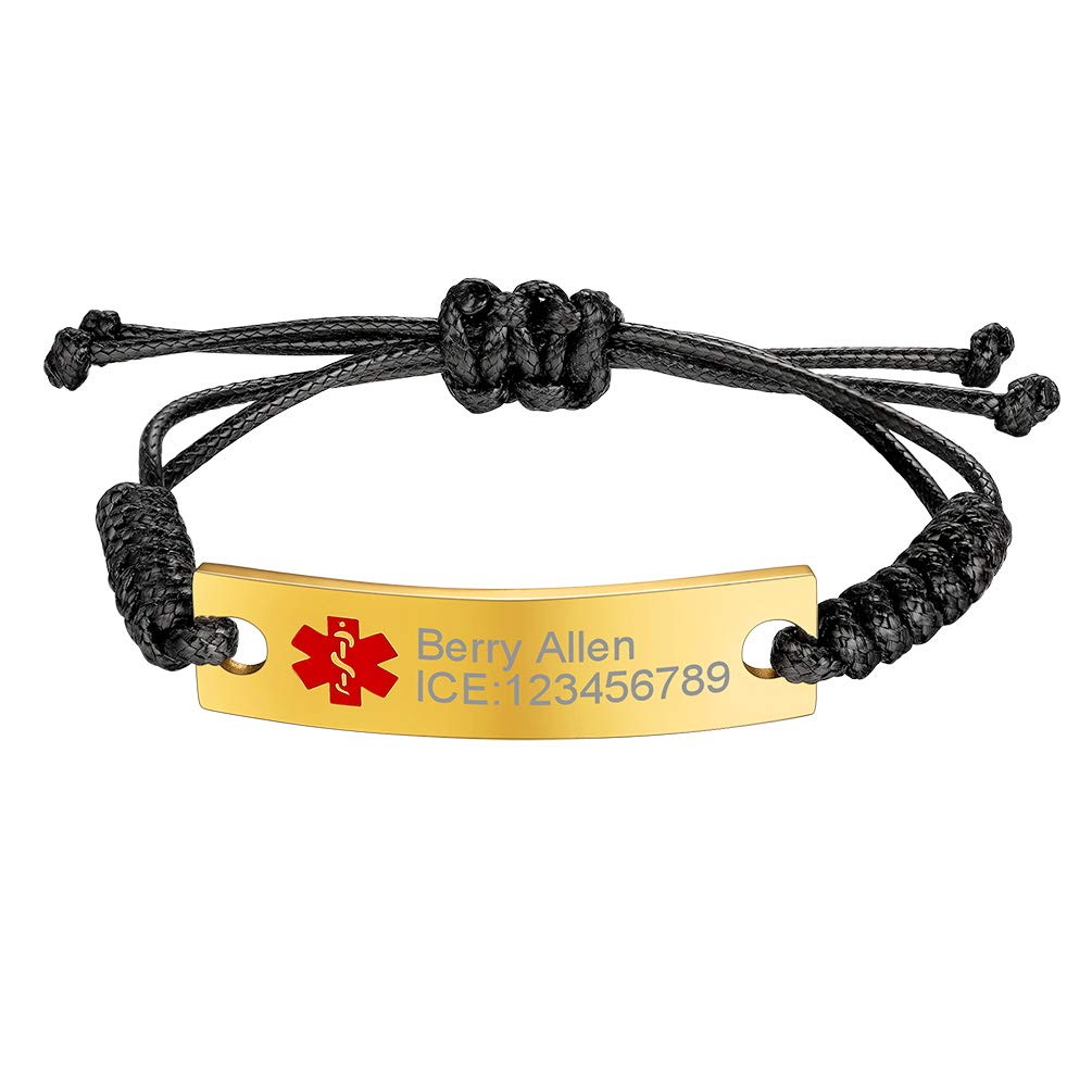 Collana Emergenza Medica Personalizzata PROSTEEL - Incisione Gratis Con Dati Medici - Foto 8