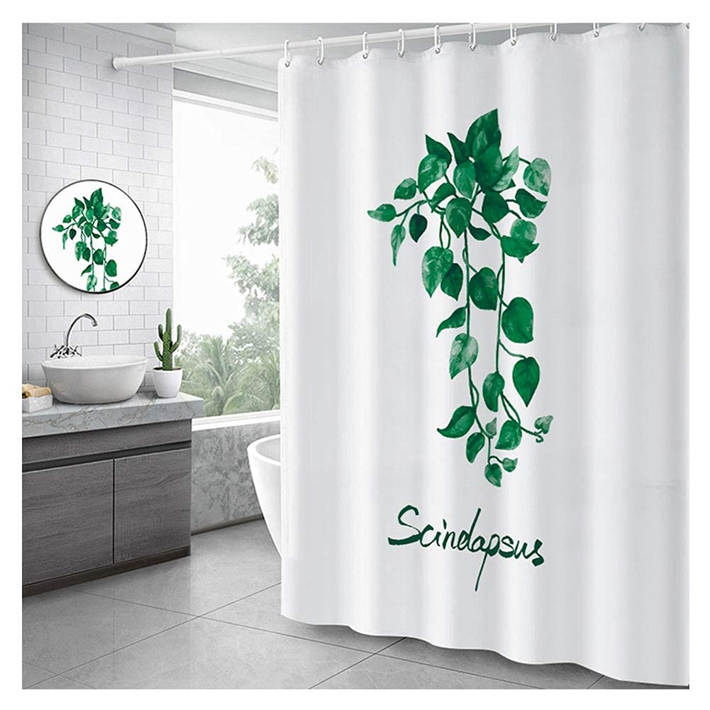 Rideau de douche 100% polyester de qualité supérieure 180X200cm