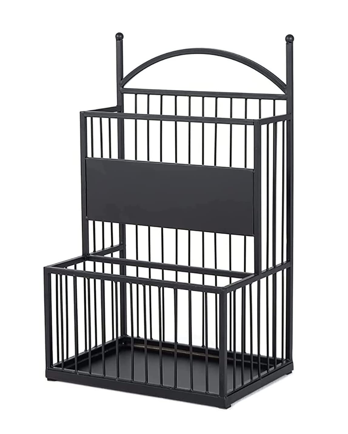 BHFPFZA Metal Umbrella Stand with Drip Tray Home Hotel Office Cafe Entrance Storage Rack for Canes and Walking Sticks