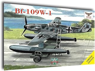Sova Model 72032 - 1/72 Messerschmitt Bf.109W-2 + Beach Trolley